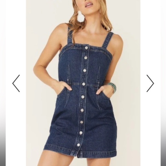 Levi's Dresses & Skirts - Levi’s Jean Jumper Dress Size Large NEW WITH TAGS